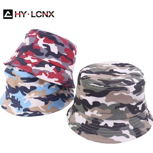 Summer Baby Bucket Hat Outdoor Children Camouflage Camping Cap Sports Fisherman Hats Boy Girl Cotton Sunscreen Panama Caps