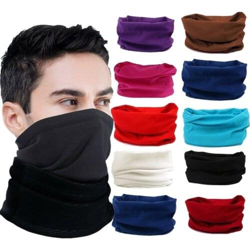 Outdoor Sport Scarf Neck Warmer Unisex Women Men Tube Face Scarf Hiking Cycling Face Head Wrap Cover Bandana Balaclava Headband