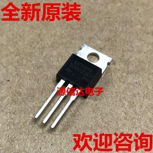 New original IRF640N IRF640 200V 18A TO-220 FET imported from stock