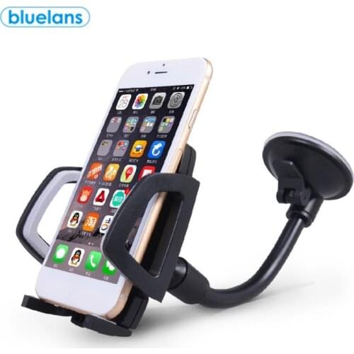 High Quality Easy To Install Universal Car Windshield Suction Cup Smart Phone Navigation Bracket Long Arm Rotatable Bracket