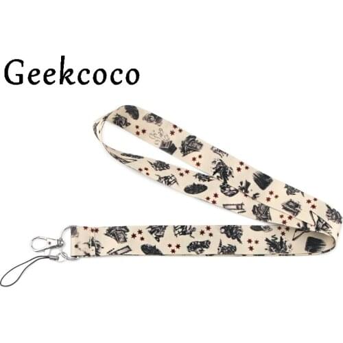 J1243 Magic Classic Lanyard Keychains For Mobile Phone USB ID Badge Holder Keys Straps Tags Neck Lanyard