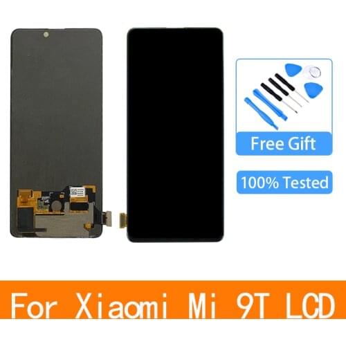Super Amoled For Xiaomi 9T Mi 9T Pro LCD Display Touch Screen Digitizer Assembly For Xiaomi Redmi K20 Pro K20 Lcd Replace Parts