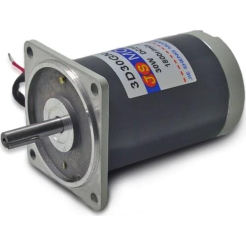 3D30GN-G-24 motor small motor micro-speed 1800 RPM high speed and high torque motor DC24/30W pros
