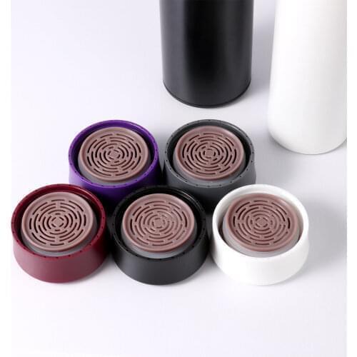 5Pcs Vaccum Bottle Covers Plastic Insulation Cup Lids Dustproof Water Mug Caps Drinking Bottle Lids with Tea Strainer Cups Lid