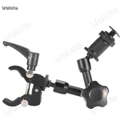 7 inch Magic Arm + Small crab CLAMP Kit mobile phone live photographic lamp filling bracket CD50 T07