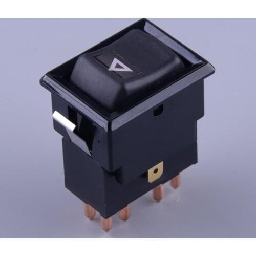 7 Pins Car Hazard Warning Light Lamp Switch Fit for Land Rover Defender 90 110 130 Models YUF101490 Accessories
