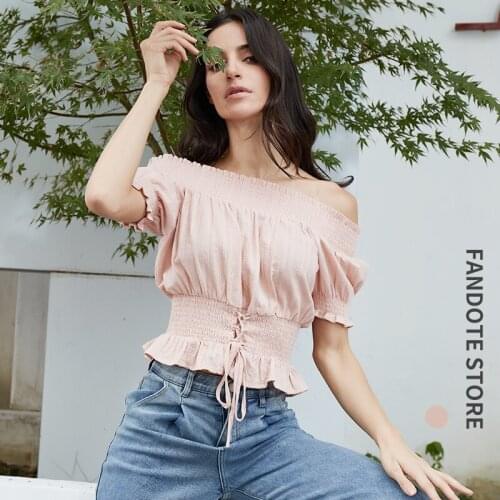 ANGRYGOLDFISH Off Shoulder Blouses