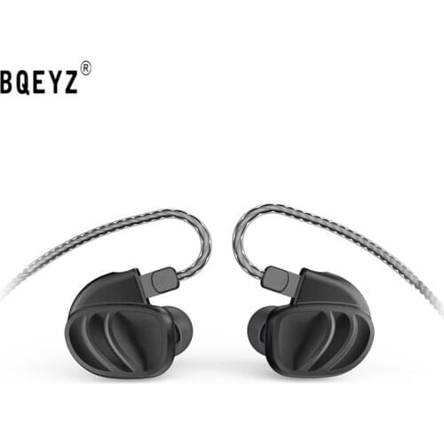 BQEYZ KC2 2DD 2BA Earphones In-Ear Earphones Metal 2PIN 0.78 Hybrid Headset for Bluetooth Headsets BQ3 K2 V80 ZS10 AS10 T3 F3 S2