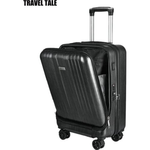 TRAVEL TALE 20"inch men and women travel suitcase for laptop carry on hand luggage on wheel