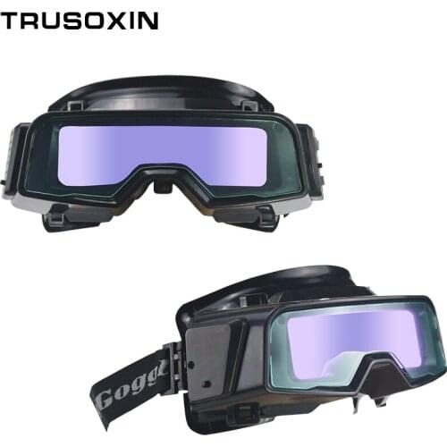 Outside Control Solar Auto Darkening Welding Glasses Welder Mask Welding Helmet With Shade eara Din9-Din13