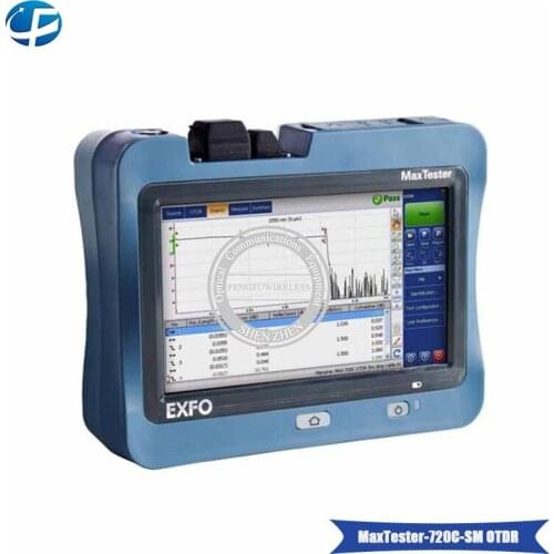 MaxTester-720C With SM OTDR 1310/1550nm 36/35dB OTDR Optical Time Domain Reflectometer 7-inch Touch Screen