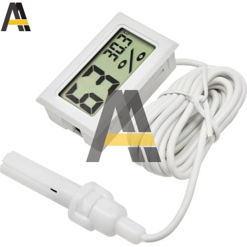 Mini Digital LCD Indoor Thermometer Sensor Humidity Meter Display Hygrometer Gauge Convenient Temperature