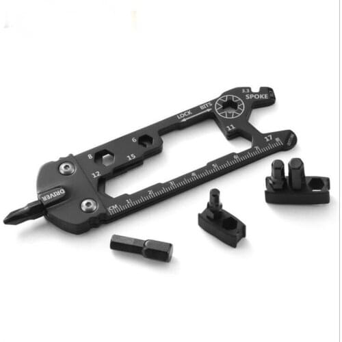 16 In 1 EDC Kit Outdoor Bicycle Activity Spanner Screwdriver Bicycle Repairing Tool Set Multifunctional Combination Tool Wrench