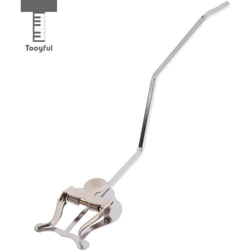 Tooyful Nickel-plated Trumpet Marching Clamp-on Lyre Sheet Music Stand Instrument Holder