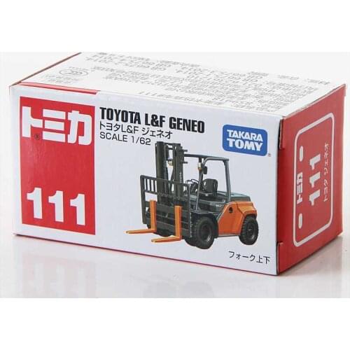 Takara Tomy Tomica 1/62 Toyota L&F Geneo Metal Diecast Model Toy Car New in Box #859918