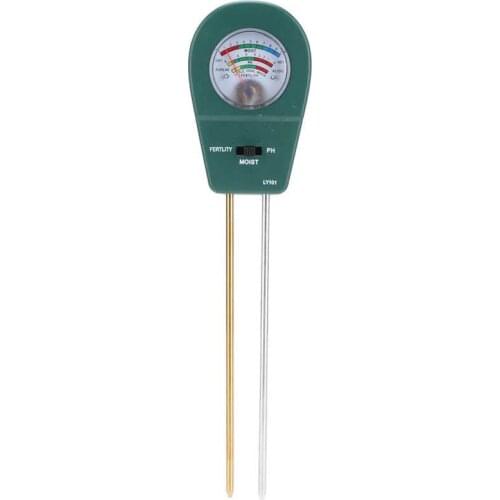 LY101 Soil Tester Digital Soil Moisture PH Meter Light Detector for Garden Plant Agriculture Humidity meter Plant Care Accessory