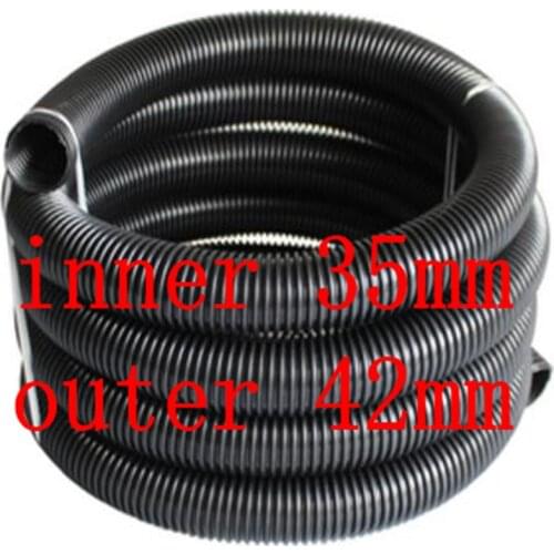 Inner 35mm/outer 42mm Universal vacuum cleaner Household Threaded tube pipe Bellows industy vacuum cleaner parts hose Bellows