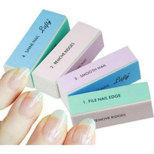 Putimi 1pcs Nail Buff Files Nail Tools Polishing Blocks 4 Side for Grinding Nails Buffing Block Tool for Manicure Buffer Shine