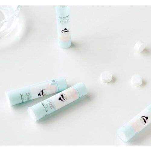 10Pcs Practical Compressed Towels Disposable Household Travel Compact Face Washcloth Outdoor Nonwoven Pill Towel Cleansing Towel