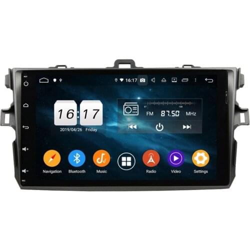 CarPlay PX6 DSP 9" Android 10 Car DVD Player for Toyota Corolla 2006-2011 Stereo Radio GPS Bluetooth 5.0 WIFI Easy Connect
