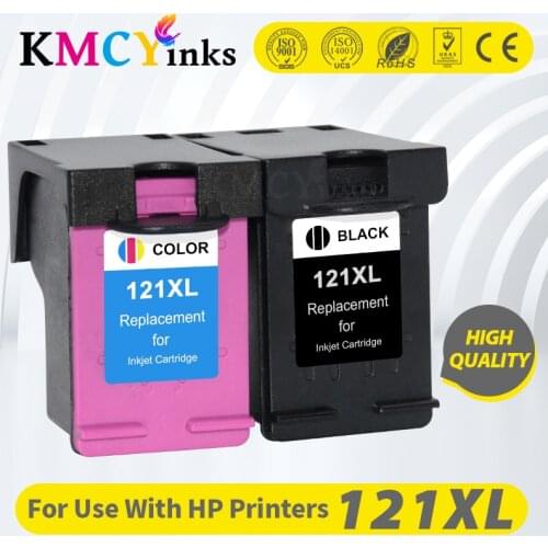 KMCYinks 121XL ink Cartridge for hp 121 xl for hp121 Ink Cartridge Deskjet D2563 F4283 F2423 F2483 F2493 F4213 F4275 F4283