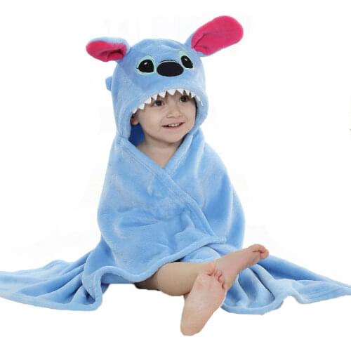 Baby Cosplay Costume Cartoon Animal Cloak Flannel Soft Clothes Baby Hundred days Photography props 0-2 Years Old