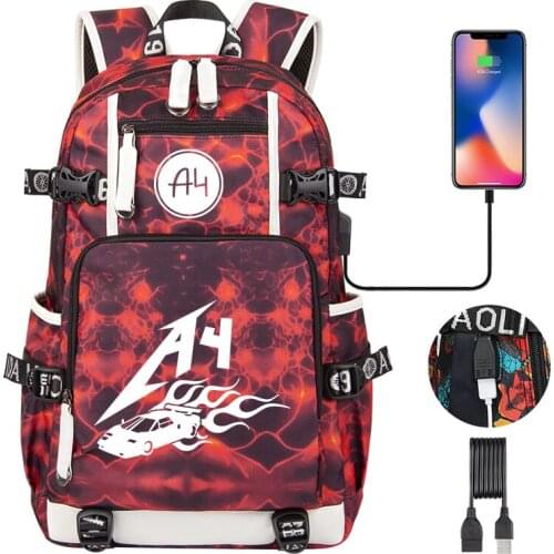 USB мерч а4 Children School High Quality Boy Girl Backpacks а4 мерч рюкзак Kids Book Bags 2021 New Traveling Backpack