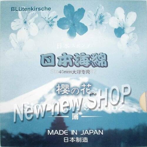 Blutenkirsche Table Tennis Sponge Japan Thin Sponge for pingpong game