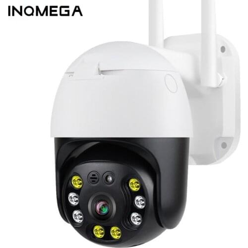 INQMEGA 5MP PTZ Wifi IP Camera Outdoor 4X Digital Zoom AI Human Detect ONVIF Audio Security CCTV Wireless Surveillance Camera