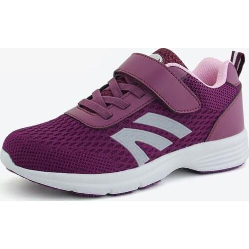 Fitness Sports Walking Shoes Male Breathable Antiskid Middle aAged Sports Shoes For Women Sneaker Travel Ventilation Jogging Men