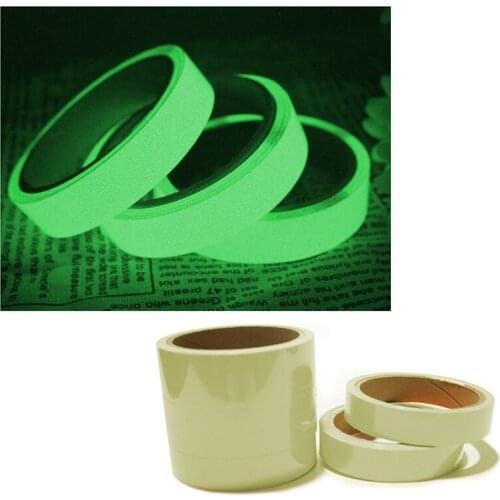 Hot Noctilucent Tape Safety Warning Lighting Sticker Waterproof Self-Adhesive Bike Glow in The Dark Tape for Outdoor Indoor