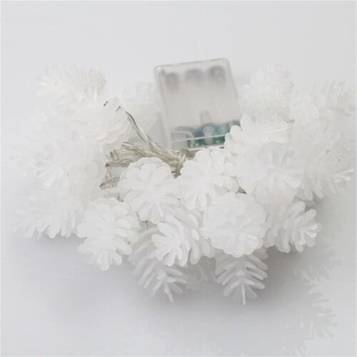 Twinkling String Fairy Lights Christmas Xmas Tree 3LED Battery Operated Ball