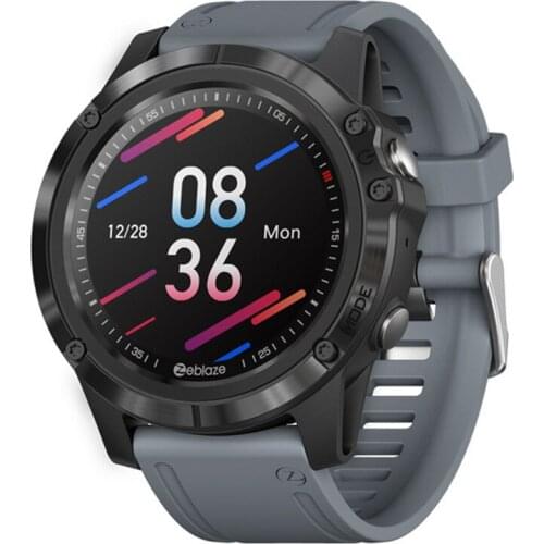 Multifunctional Heart Rate Monitoring Blood Pressure Smart Watch Color Touch Screen Wristwatch for Zeblaze VIBE 3S HD Watch