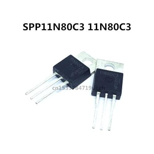 Original 5pcs/ SPP11N80C3 11N80C3 TO-220 800V 11