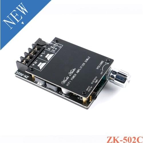 HIFI 2.0 Stereo TPA3116D2 Digital Power Audio Amplifier Board Bluetooth-compatible 5.0 Module 50WX2 Speaker Amplificador Home