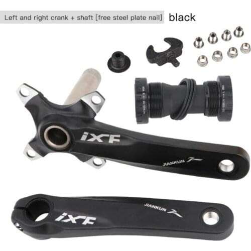 IXF Bike MTB hollow integrated crank modified single-disc left right crank sprocket for Carriage Road Bicycle Parts Crank Arm
