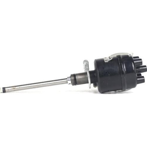 SherryBerg complete black Distributor points style 6/12 volt Fits 134L 134F 4cyl FOR jeep Willys MB CJ2A CJ3B