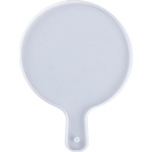 Serving Board Tray Crystal Epoxy Resin Mold Coaster Plate Casting Silicone Mould AXYD