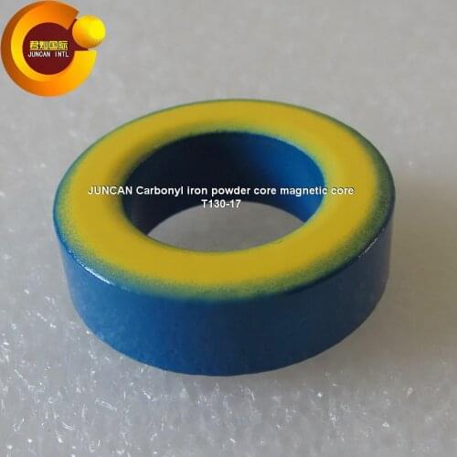 T130-17 High frequency magnetic core of carbonyl iron powder core soft magnetic core high Q