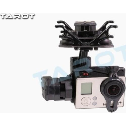 Tarot T4-3D Dual Shock-Absorber Gimbal For Gopro Hero4/3+/3 Double Shock Absorber Gimbal TL3D02
