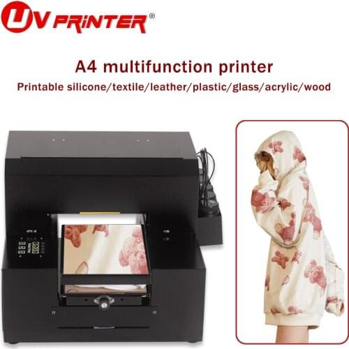 A3 UV inkjet printer full automatic multi-function LED quick-drying cooling system for mobile phone case/card/T-shirt printing