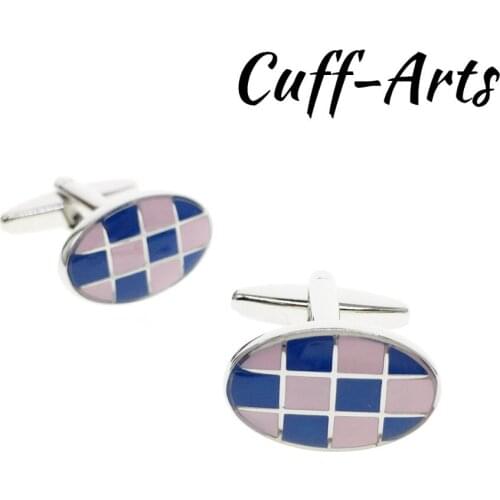 Cufflinks for Men Oval Enamel Cufflinks Mens Cuff Jewelery Mens Gifts Vintage Cufflinks by Cuffarts C10312