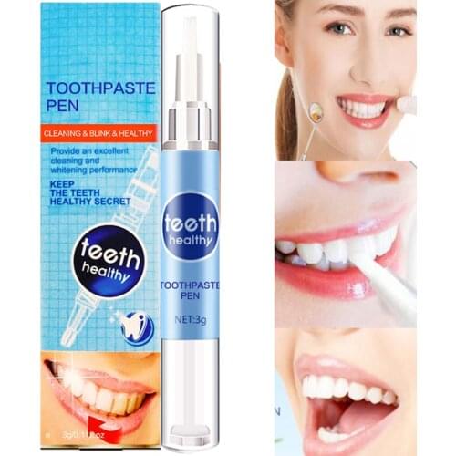1PCS Hot Creative Effective Teeth Whitening Pen Tooth Gel Whitener Bleach Stain Eraser Sexy Celebrity Smile Teeth Care