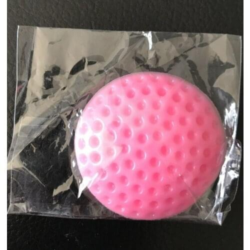 1PCS Thickening Mute Door Rear Wall Crash Pad Golf Shape Rubber anti-collision Pad Safe Door Handle Lock Protection Wall Stick