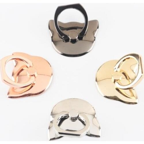 UVR 360 Degree Metal Finger Ring Cat Ring Smartphone Stand Holder Mobile Phone Holder Stand For iPhone iPad Xiaomi All Phone