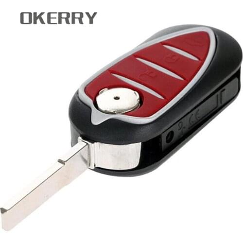 Alfa ROMEO Alfa Romeo Three Button Remote Key Replacement Shell Alfa Key Shell