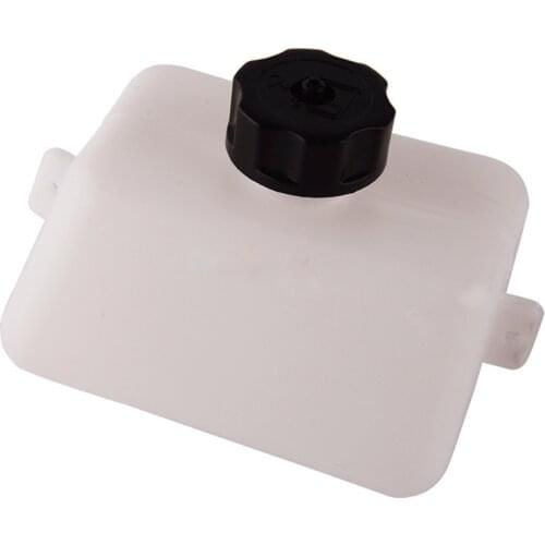 White Plastic Motorcycle Petrol Fuel Tank 1L Oil Filter Gasoline Tanks For 2 Stroke 43cc 47cc 49cc Engine Mini Motor Dirt Bike