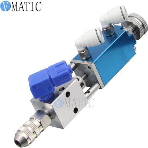 Free Shipping High Precision Needle Off Medium-High Viscosity Fluid Dispensing Valve Glue Dispense Nozzle Valve