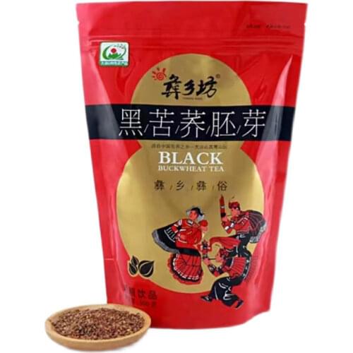 Black Tartary Buckwheat Tea Health Care Beauty Tea Bitter Buckwheat Herbal Cha Tea