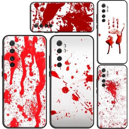 Bloody Blood Hand Phone Case For POCO X3 Pro M3 F3 Cover For Xiaomi Mi Note 10 Lite Mi 11 Ultra 9T 10T Pro